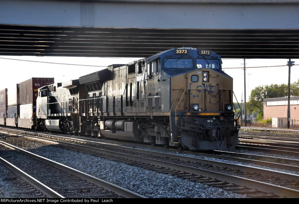 Tied down stack train